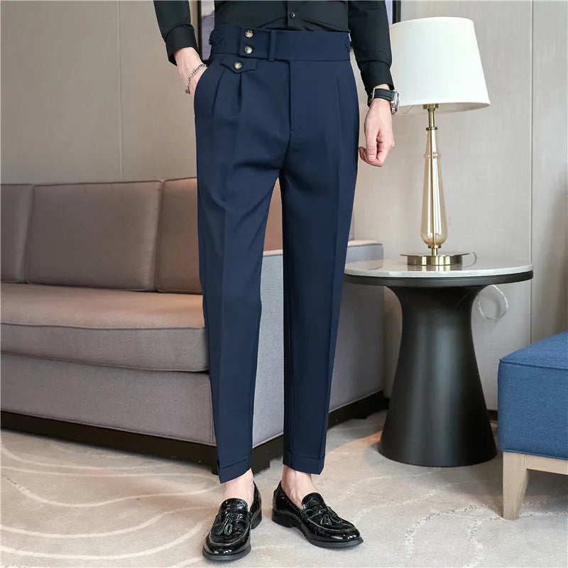 Naples High Waist Suit Pants