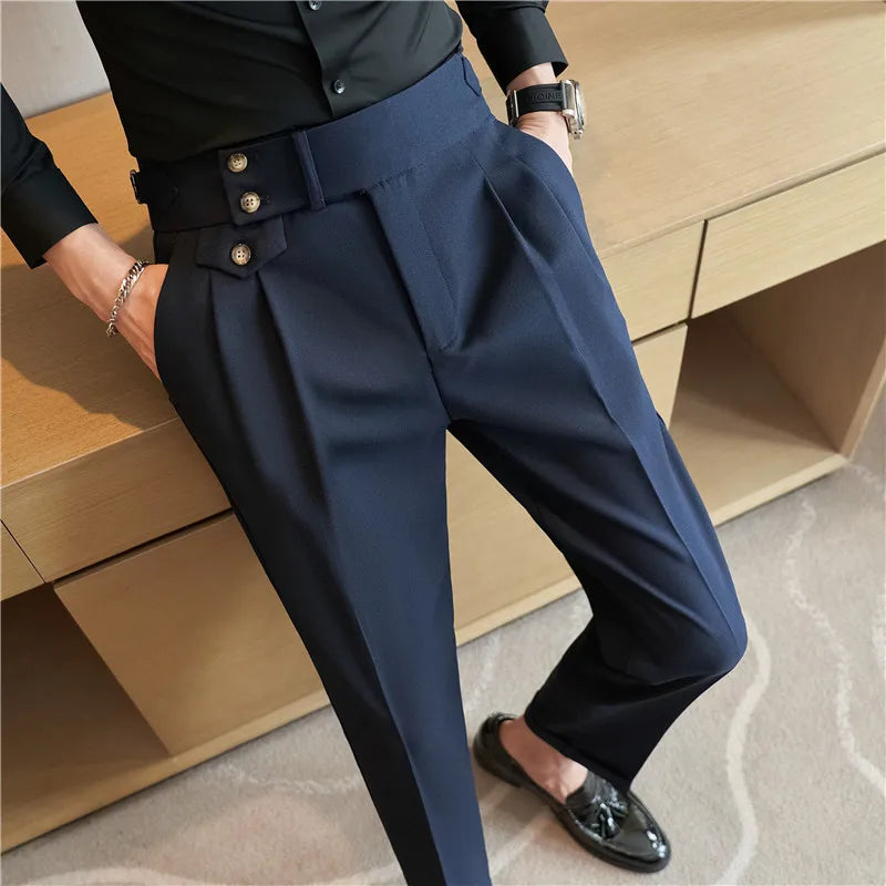 Naples High Waist Suit Pants