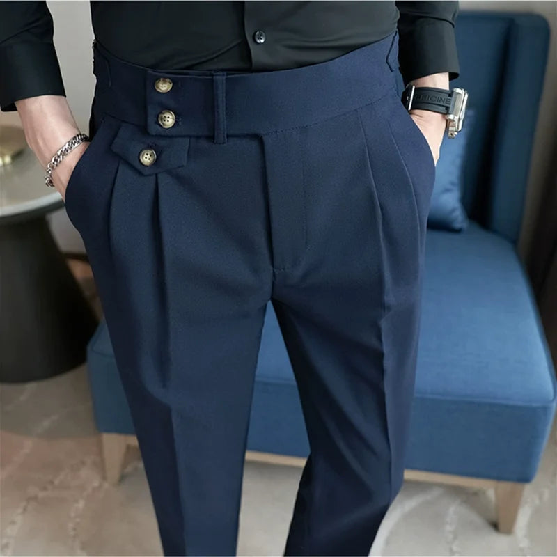 Naples High Waist Suit Pants