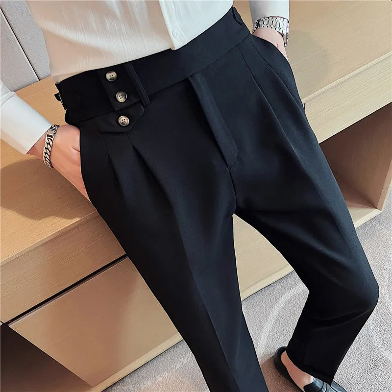 Naples High Waist Suit Pants