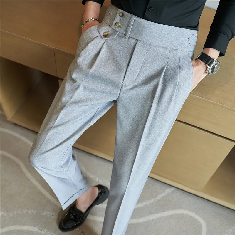 Naples High Waist Suit Pants