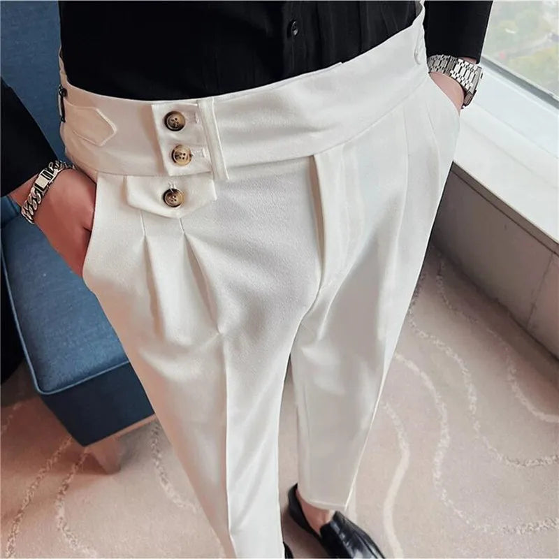 Naples High Waist Suit Pants